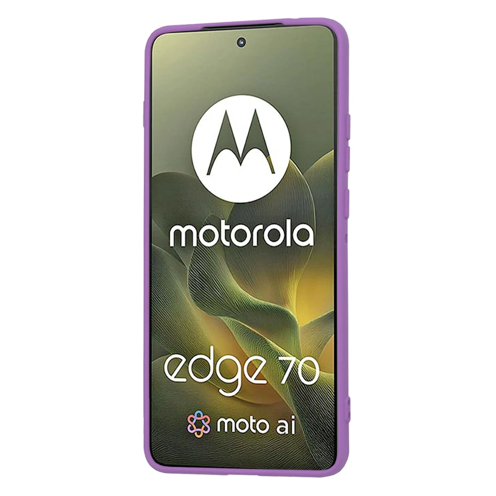 Kryt Motorola EDGE 70, SoftFlex - purple