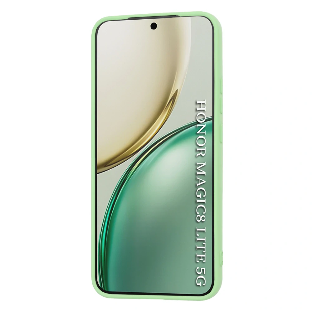 Kryt Honor Magic 8 Lite, Techsuit SoftFlex - mint green