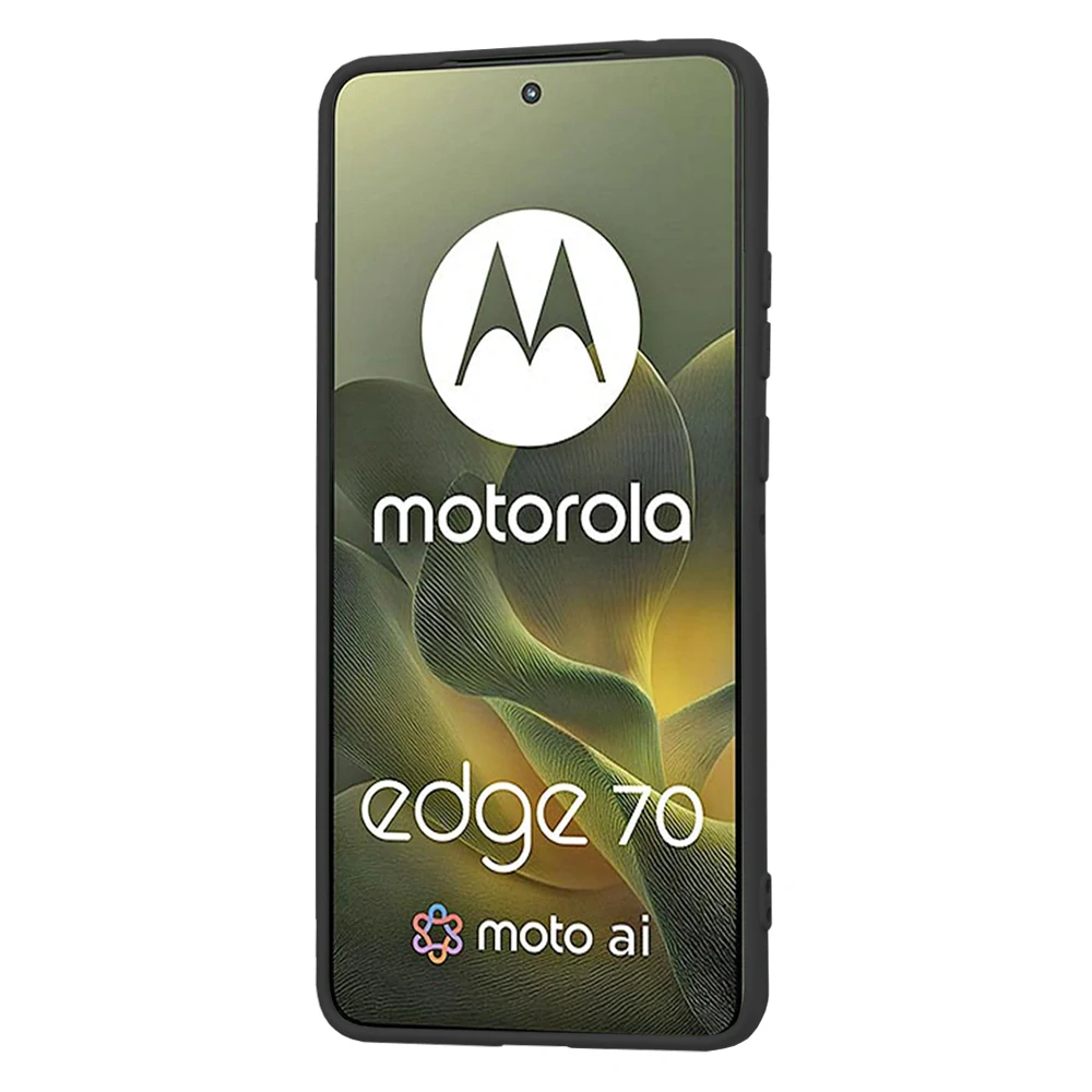 Kryt Motorola EDGE 70, SoftFlex - black