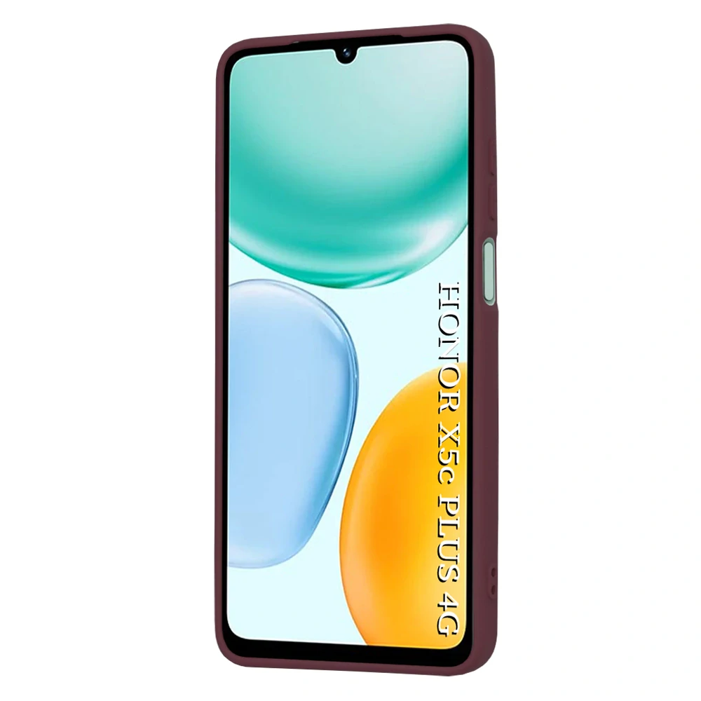 Kryt Honor X5c Plus, Techsuit SoftFlex - plum red