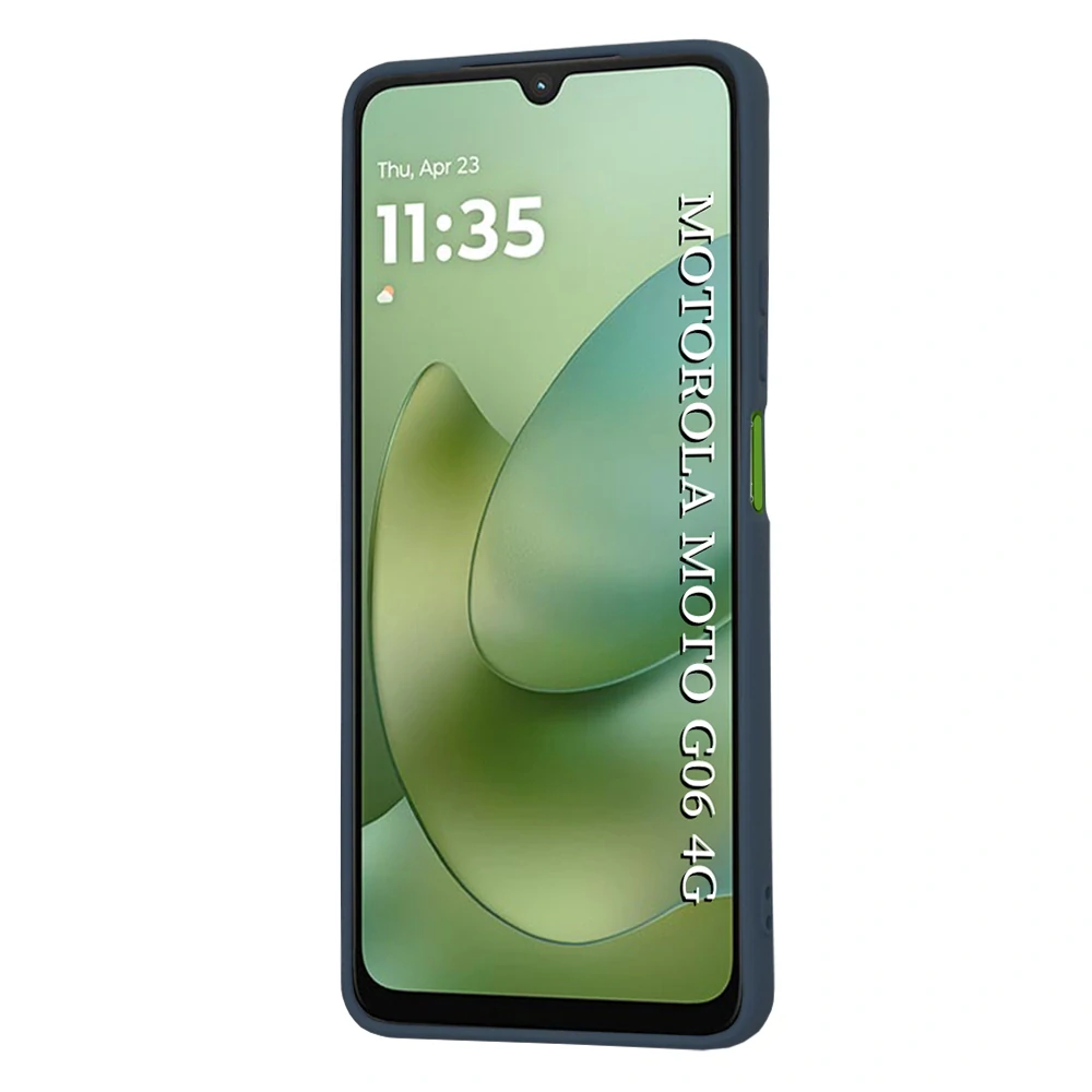Kryt Motorola Moto G06, SoftFlex - navy blue