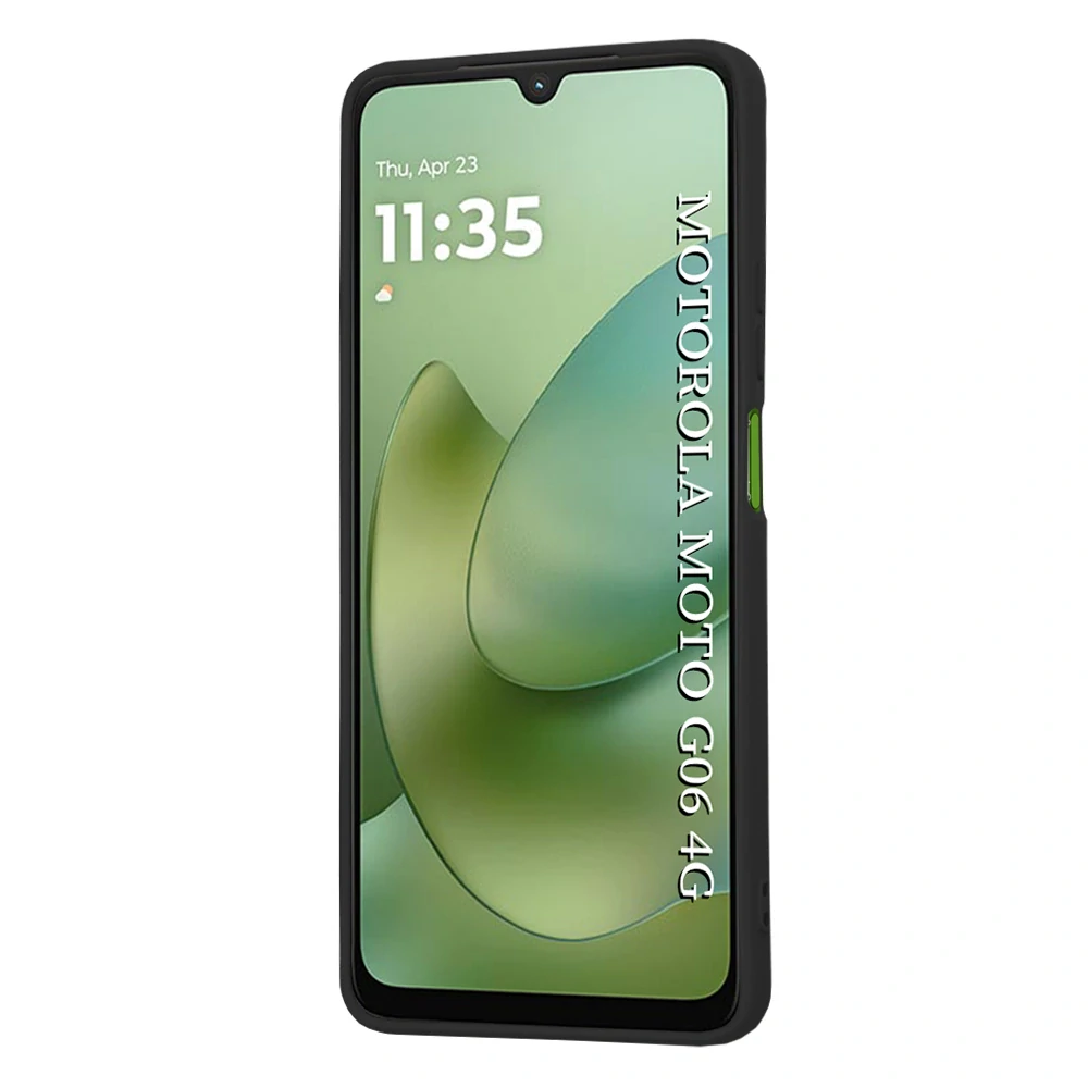 Kryt Motorola Moto G06, SoftFlex - black