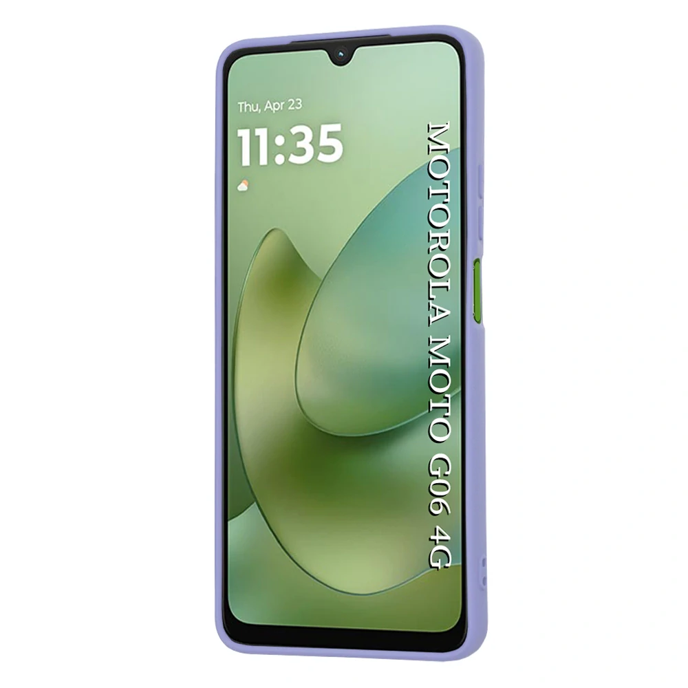 Kryt Motorola Moto G06, SoftFlex - light purple