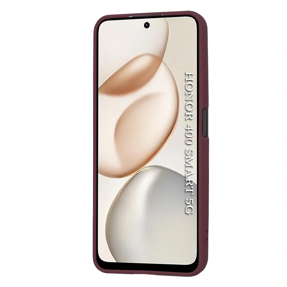 Kryt Honor 400 Smart 4G/5G / X7d 4G, Techsuit SoftFlex - plum red