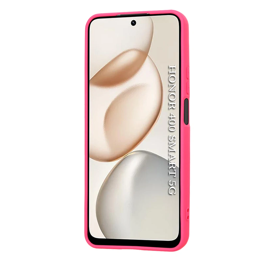 Kryt Honor 400 Smart 4G/5G / X7d 4G, Techsuit SoftFlex - hot pink