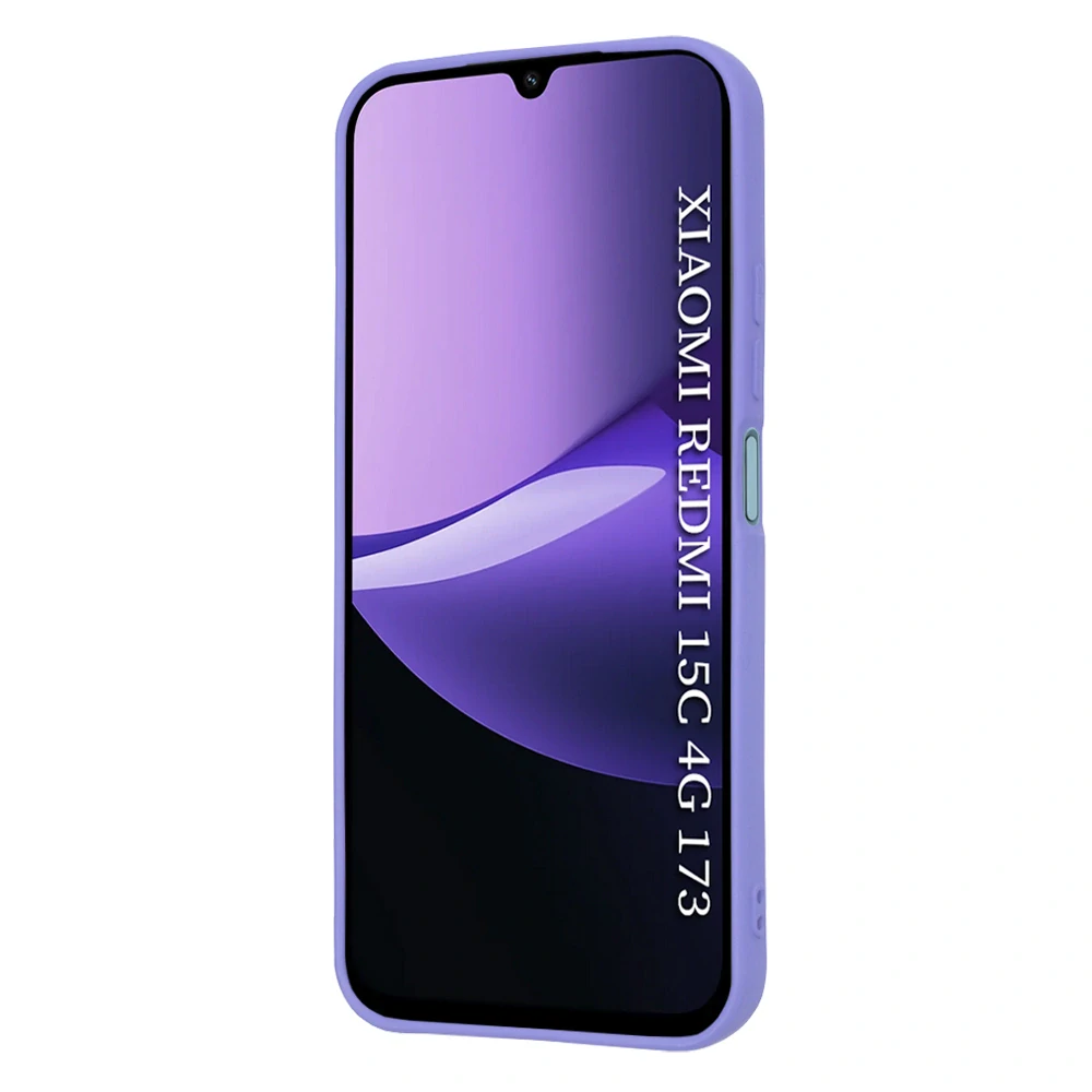 Kryt Xiaomi Redmi 15C 4G/5G, SoftFlex - light purple