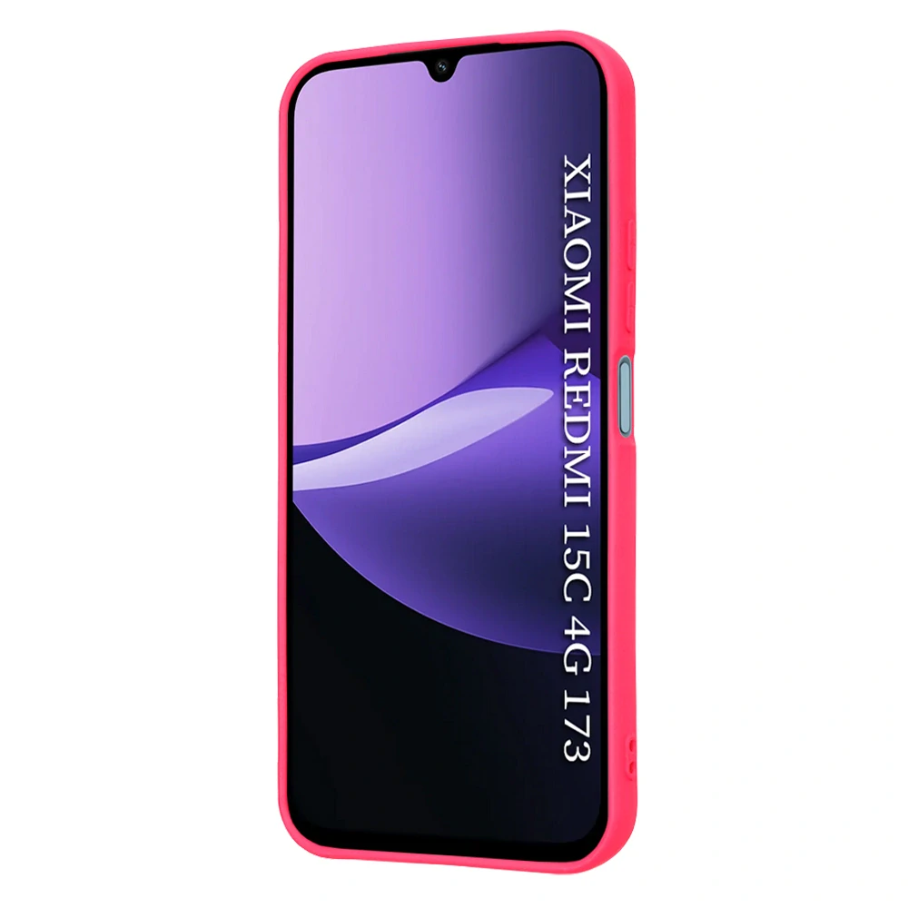 Kryt Xiaomi Redmi 15C 4G/5G, SoftFlex - hot pink