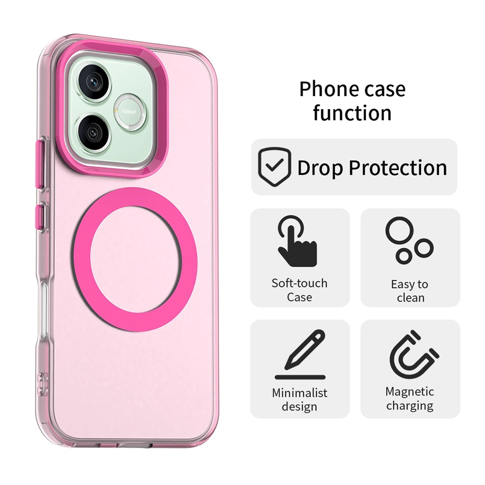 Kryt Honor 600 / 600 Pro, CandyCase MagSafe - pink