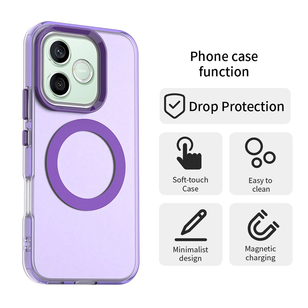Kryt Honor 600 Lite, CandyCase MagSafe - purplke