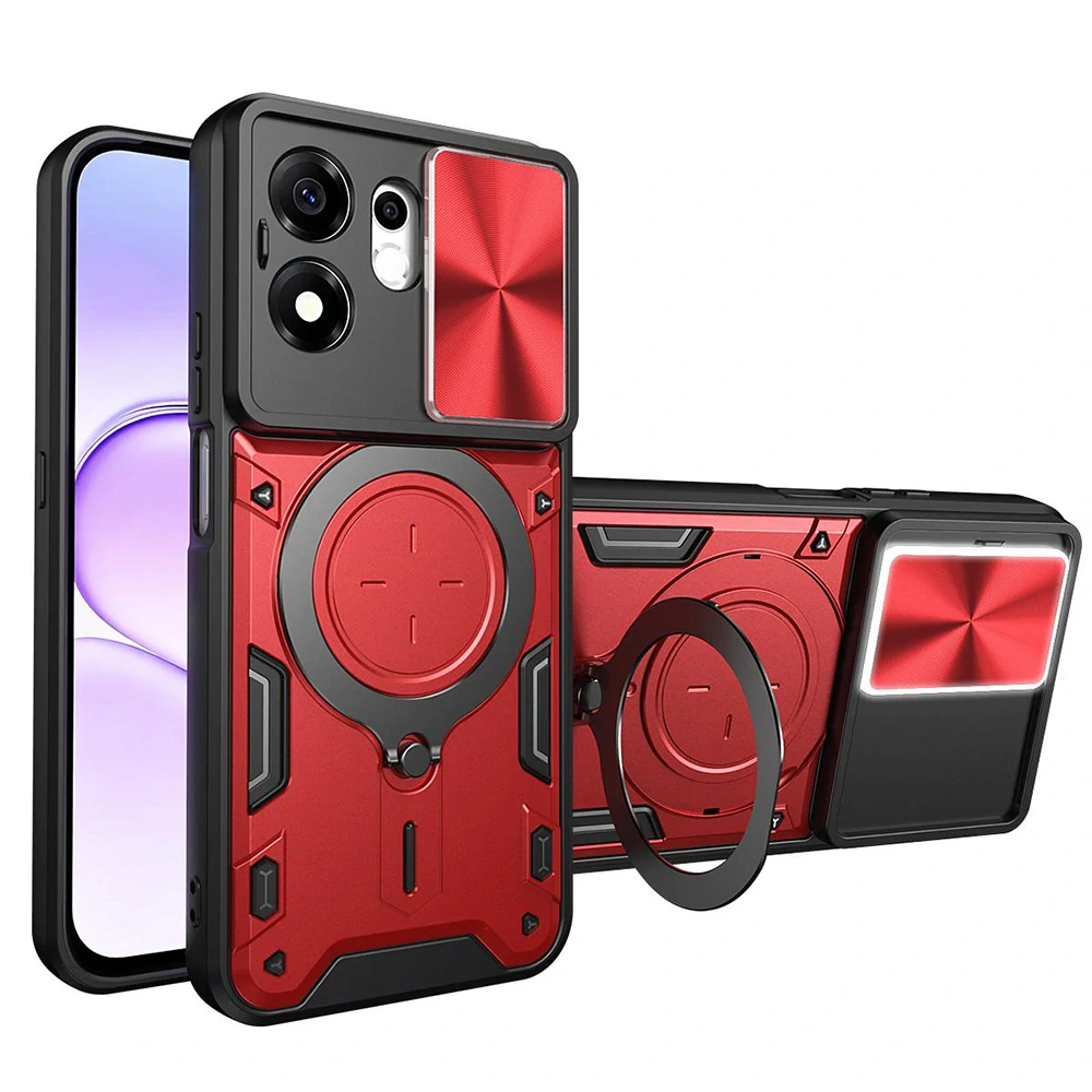 Kryt Honor 600 Smart, Techsuit CamGuard Pro - červený