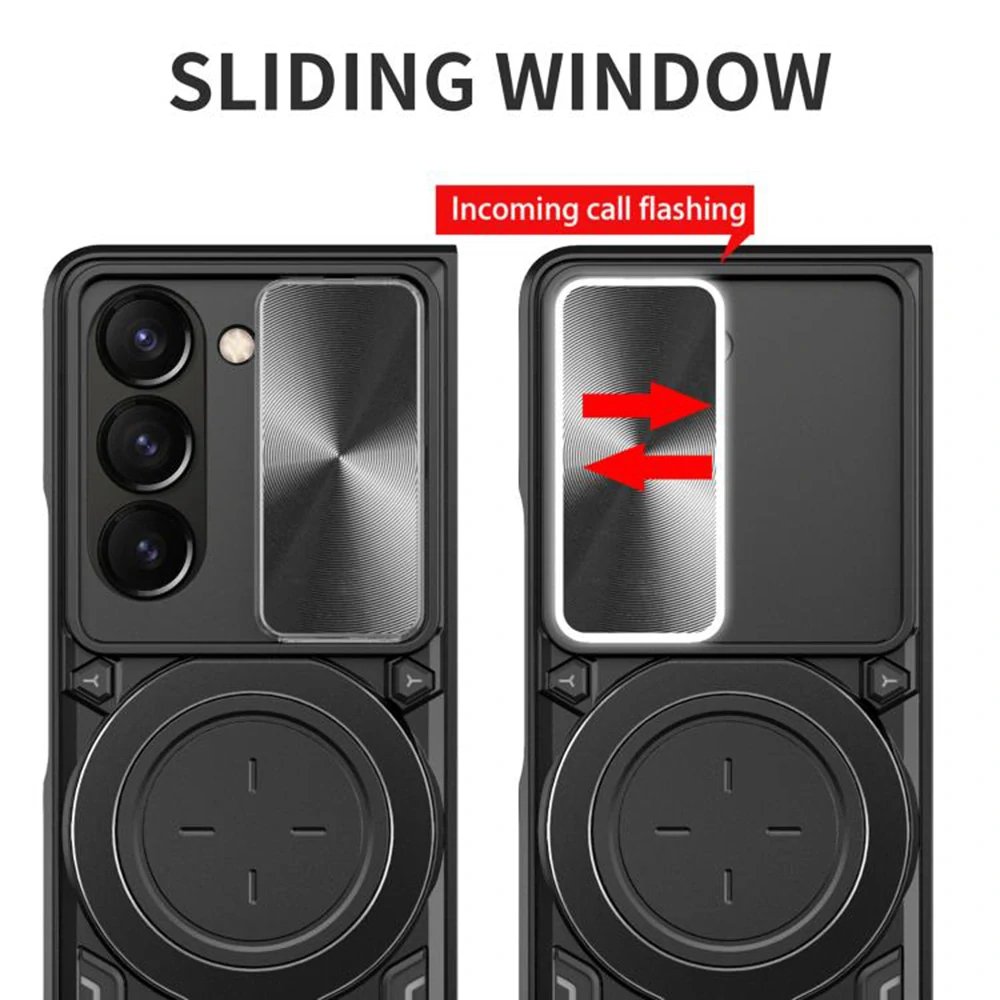 Kryt Samsung Galaxy Z Fold 7 / Z Fold 8 Ultra, Techsuit CamGuard Pro - fialový