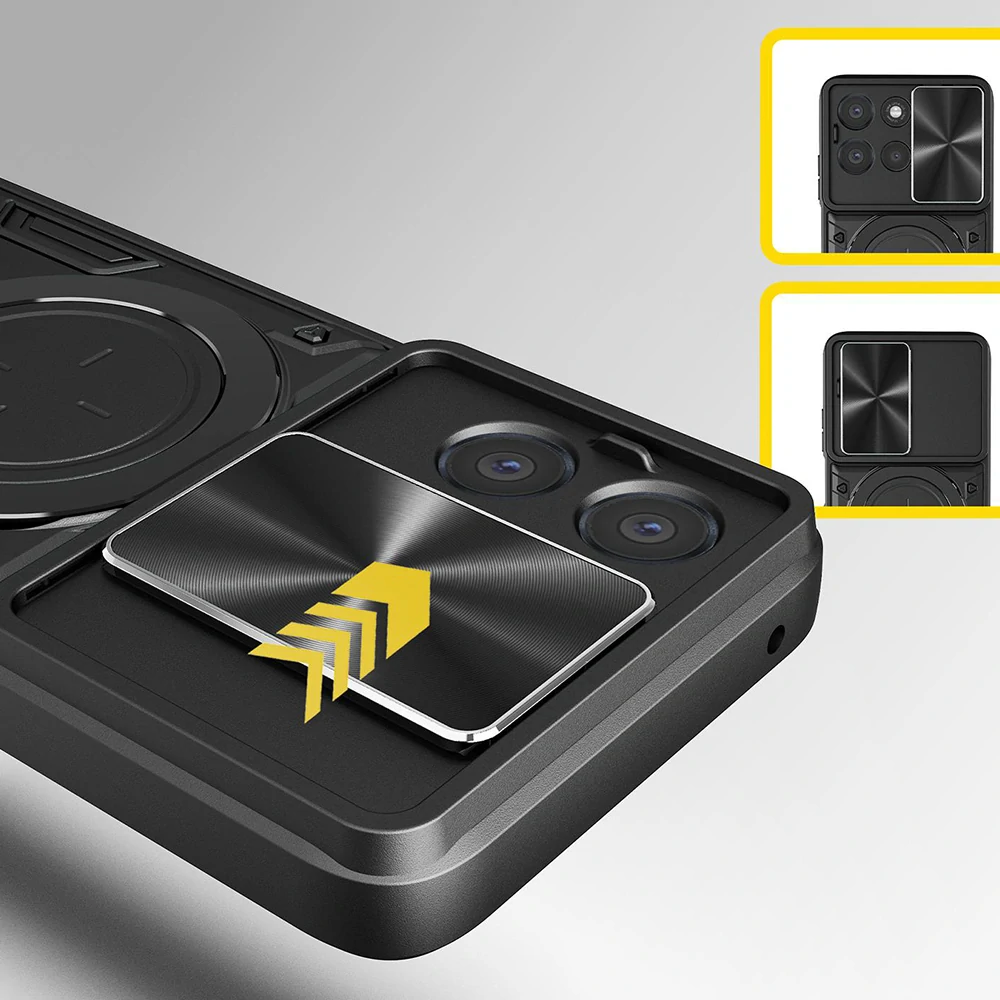Kryt Motorola Moto G37 Power, Techsuit CamGuard Pro - černý