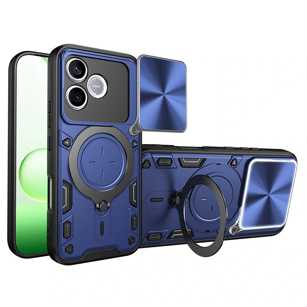 Kryt Honor 600 lite Techsuit CamGuard Pro - modrý