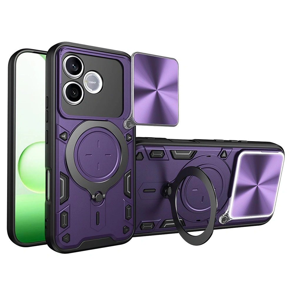 Kryt Honor 600 lite Techsuit CamGuard Pro - fialový