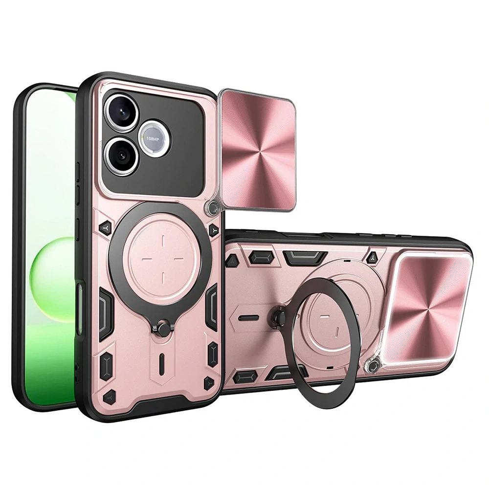 Kryt Honor 600 lite Techsuit CamGuard Pro - rose gold