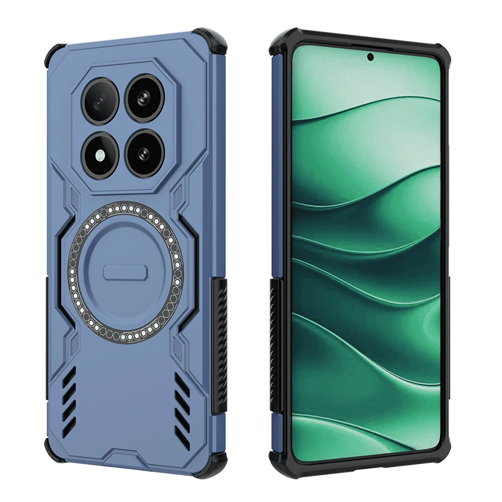 Kryt Xiaomi Redmi Note 14 Pro 5G / Poco X7, ArmorMag modrý