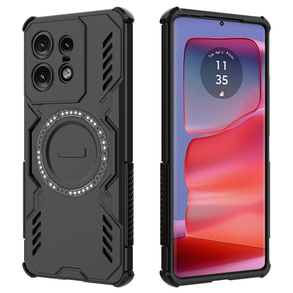 Kryt Motorola EDGE 50 Pro, ArmorMag černý