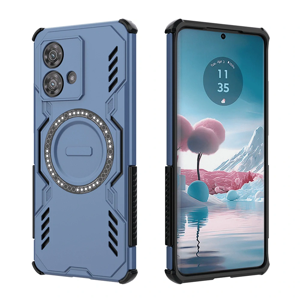 Kryt Motorola EDGE 40 Neo, ArmorMag modrý