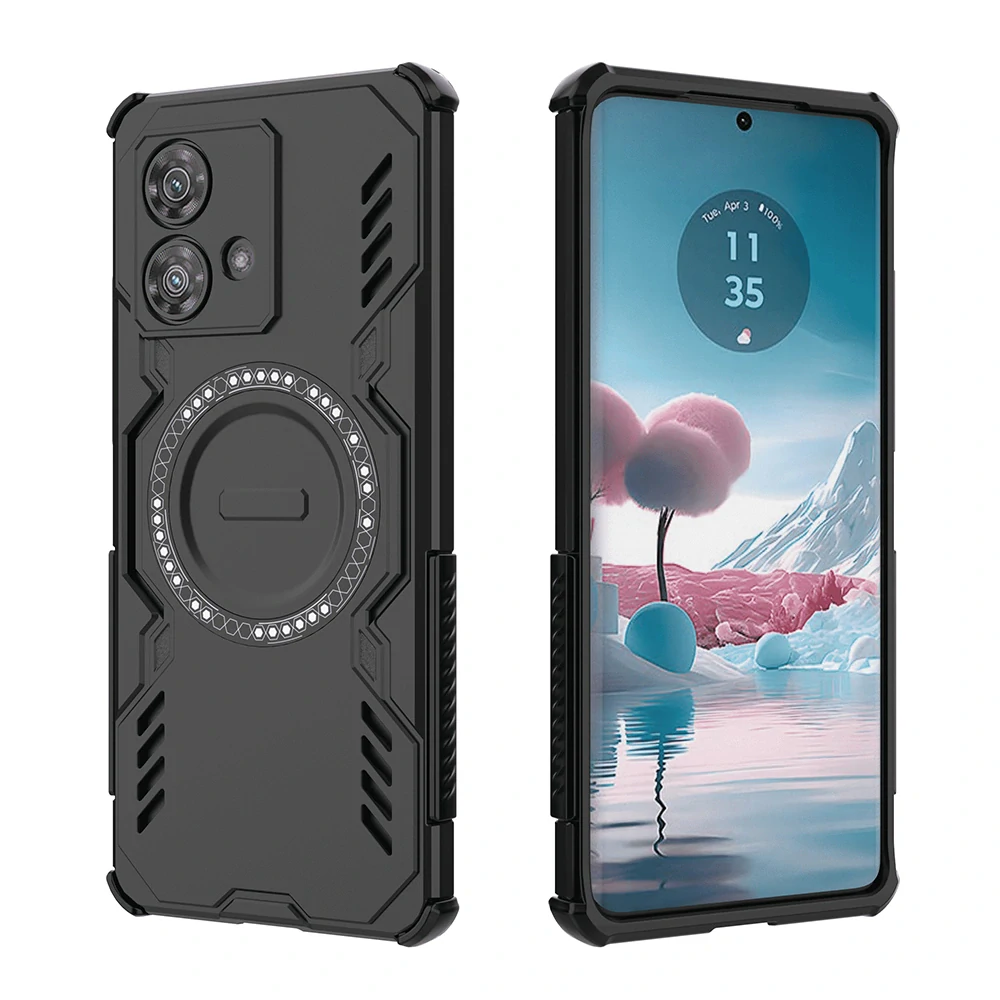 Kryt Motorola EDGE 40 Neo, ArmorMag černý