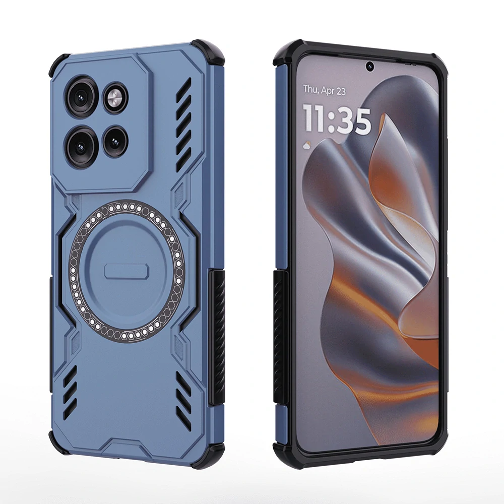 Kryt Motorola EDGE 50 Neo / 60 Neo, ArmorMag modrý