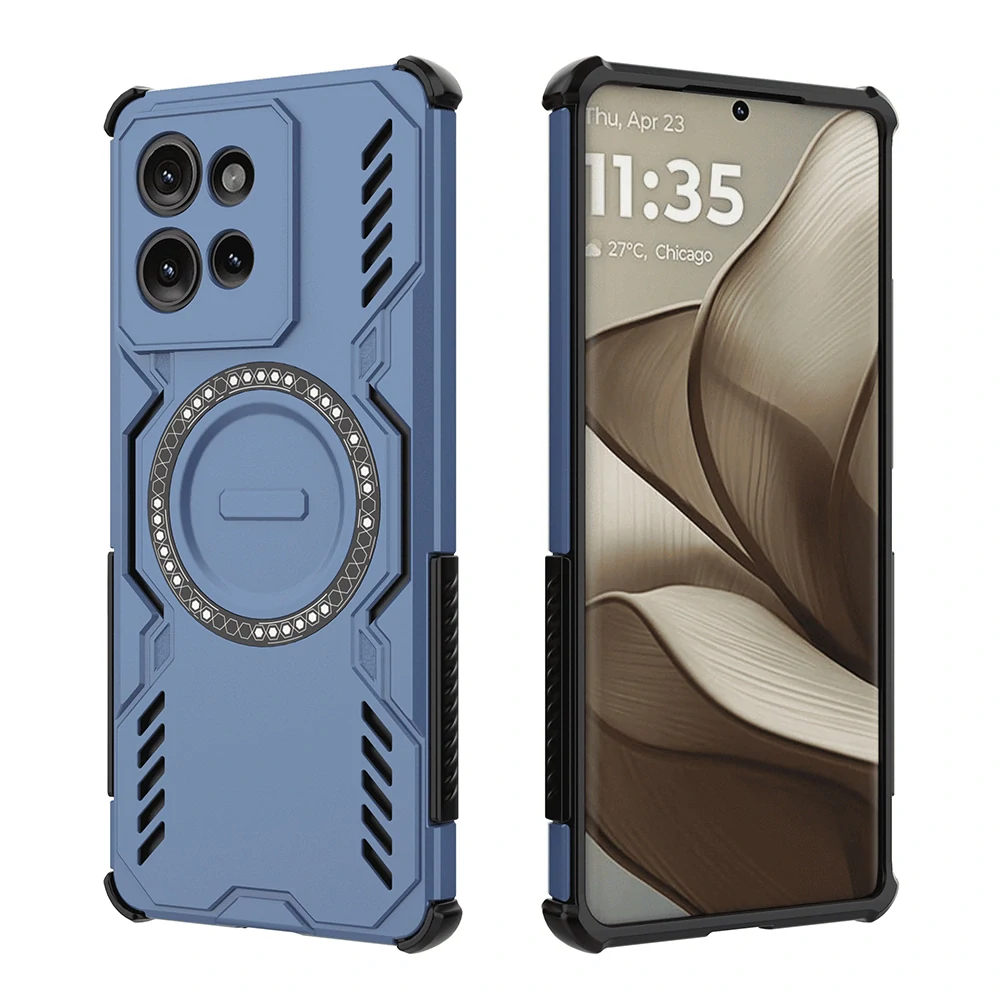 Kryt Motorola EDGE 50, ArmorMag modrý