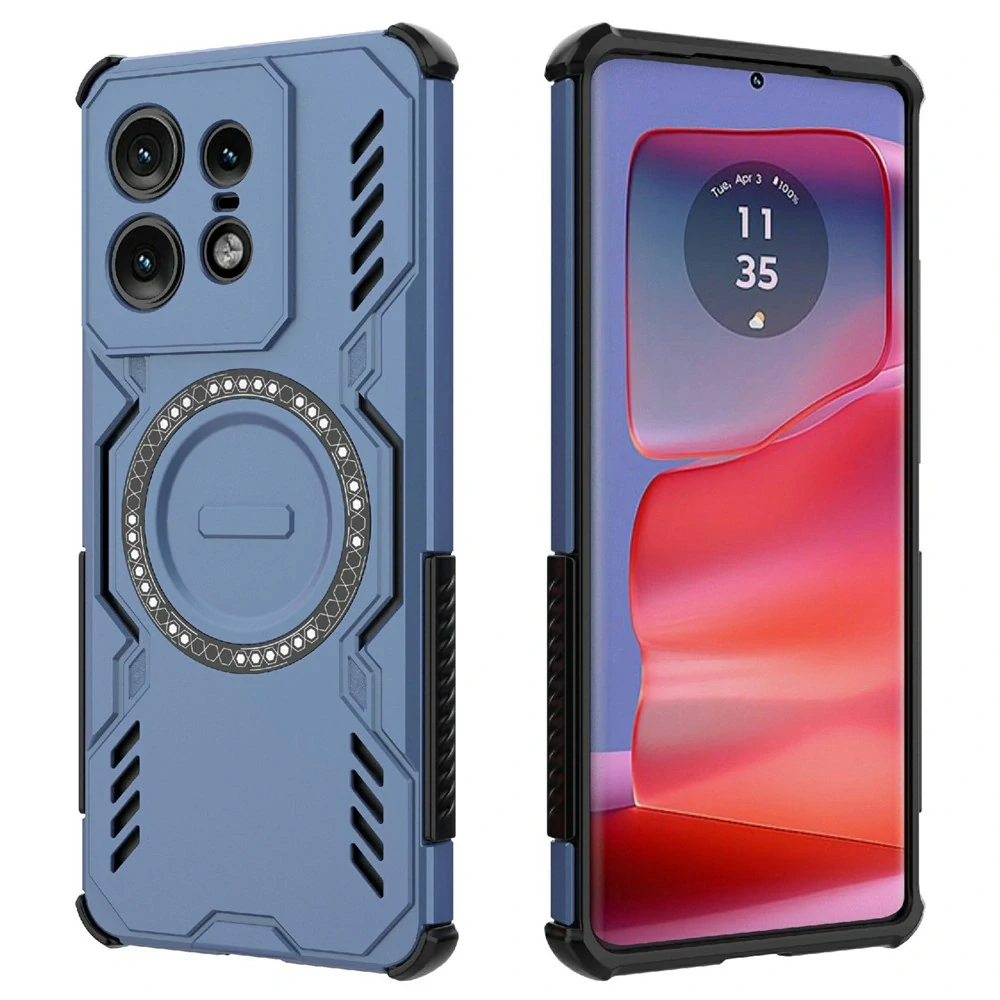 Kryt Motorola EDGE 50 Pro, ArmorMag modrý