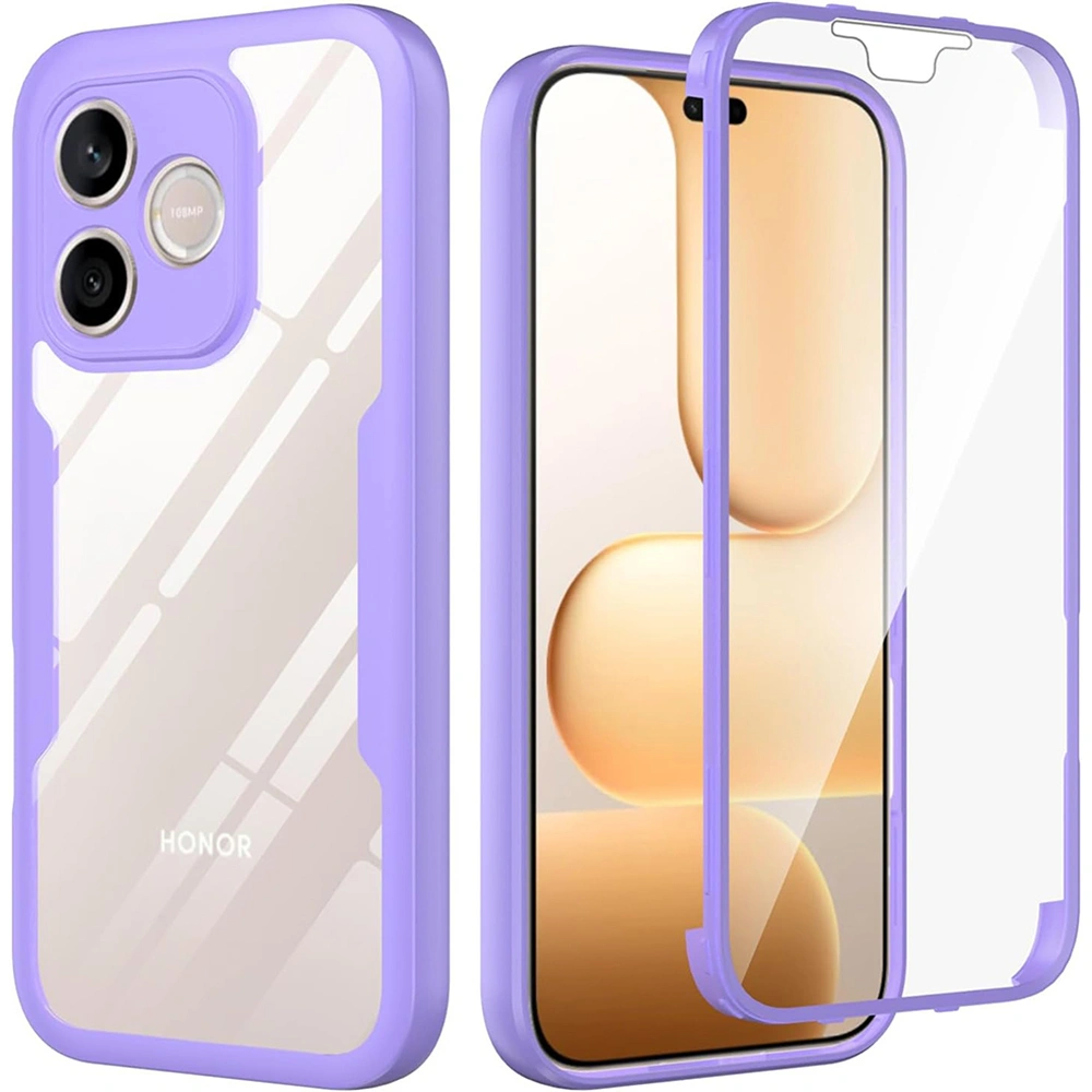 Pouzdro Honor 600 Lite, ColorVerse 360 - fialové