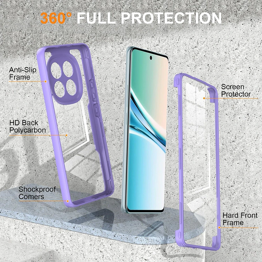 Pouzdro Xiaomi Redmi Note 15 4G, ColorVerse 360 - fialové