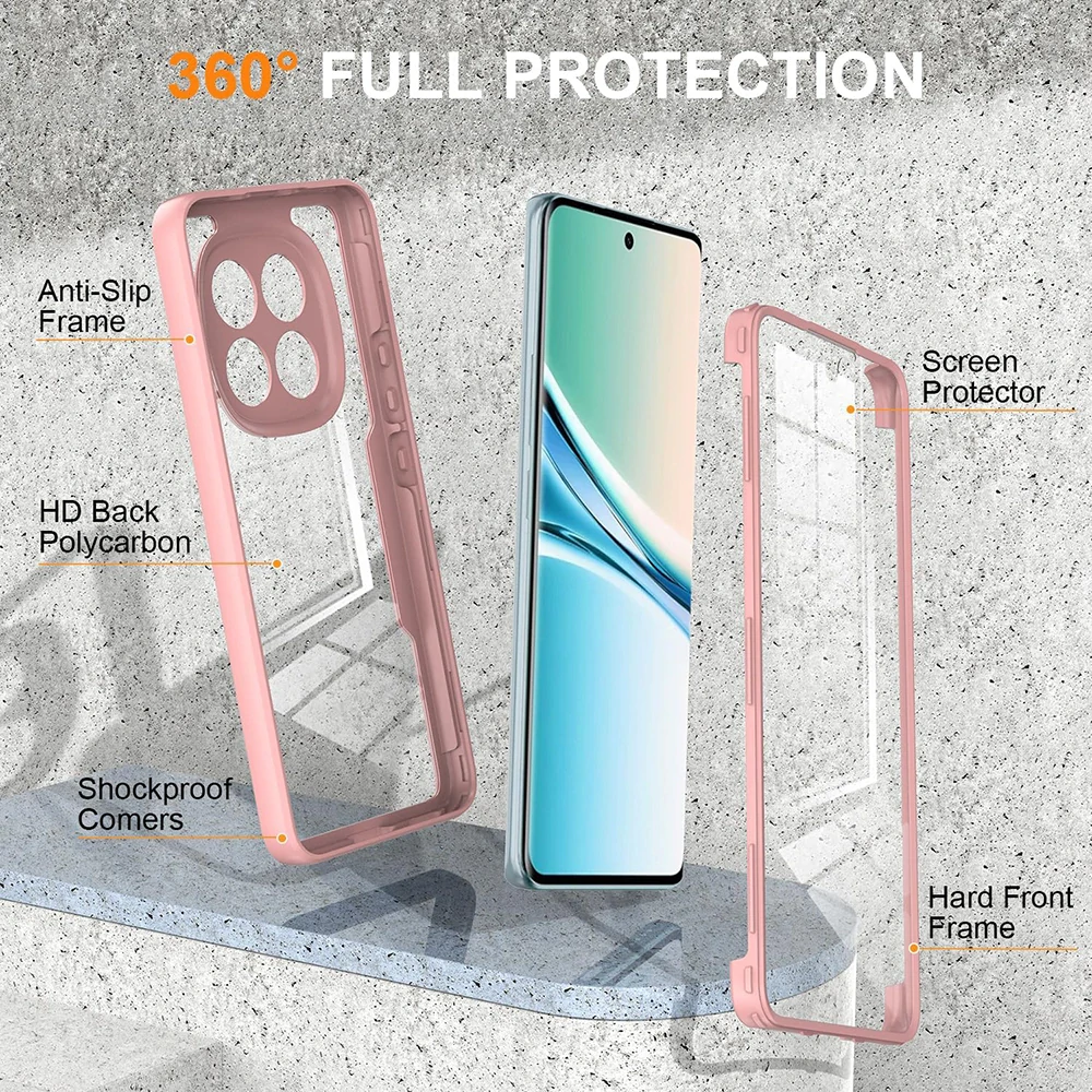 Pouzdro Xiaomi Redmi Note 15 4G, ColorVerse 360 - růžové