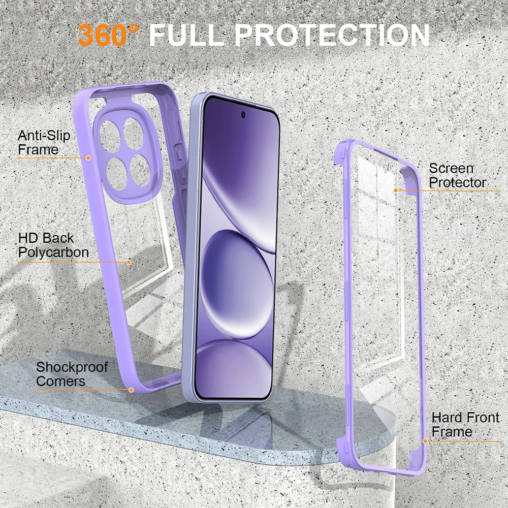 Pouzdro Xiaomi Redmi Note 15 Pro 5G, ColorVerse 360 - fialové