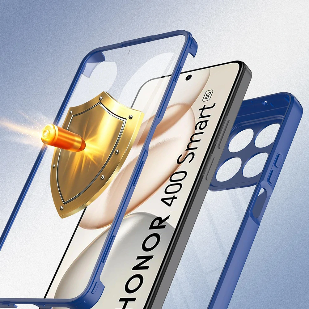 Pouzdro Honor 400 Smart 4G/5G / X7d 4G, ColorVerse 360 - modré