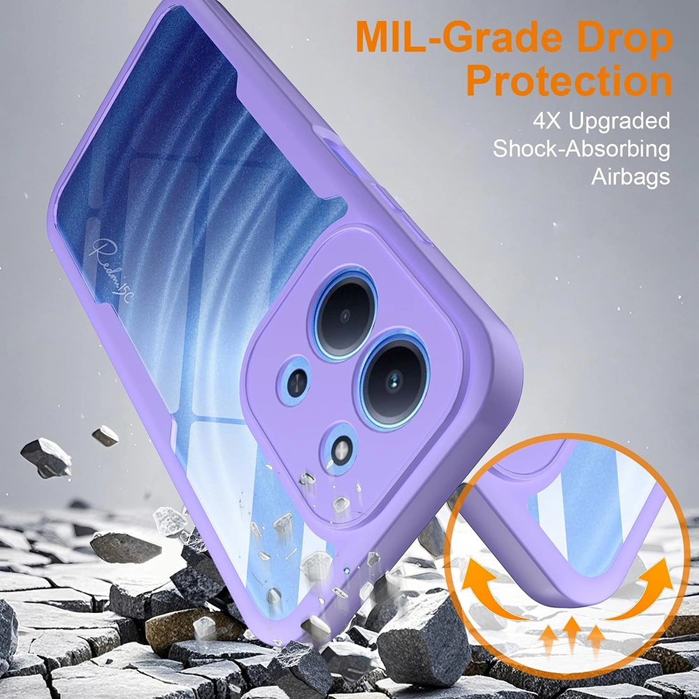 Pouzdro Xiaomi Redmi 15C 5G , ColorVerse 360 - fialové