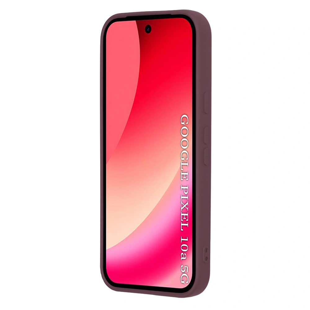 Kryt Google Pixel 10a, Techsuit SoftFlex - plum red