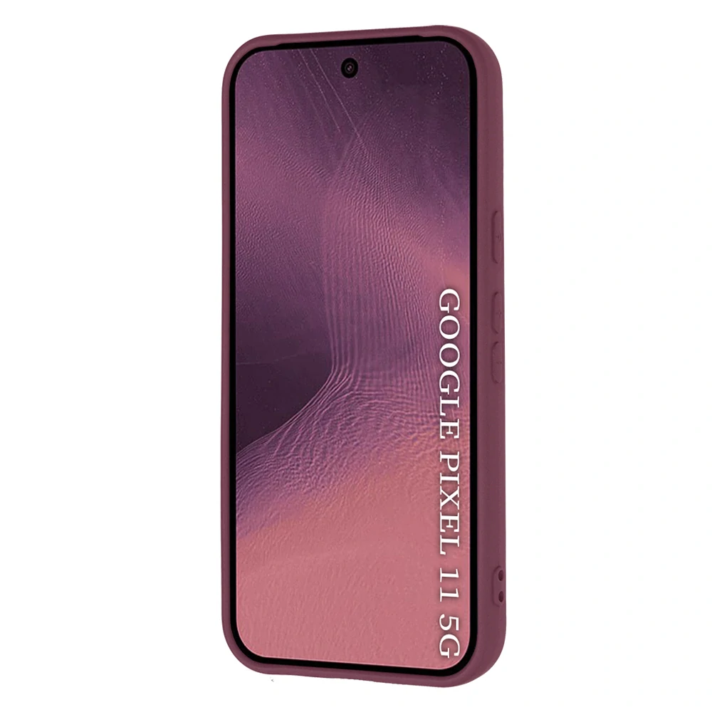 Kryt Google Pixel 11, Techsuit SoftFlex - plum red