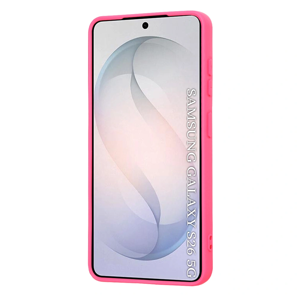 Kryt Samsung Galaxy S26, SoftFlex MagSafe - hot pink