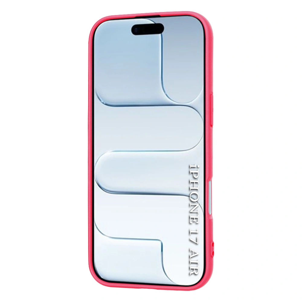 Kryt iPhone 17 Air, SoftFlex MagSafe - hot pink