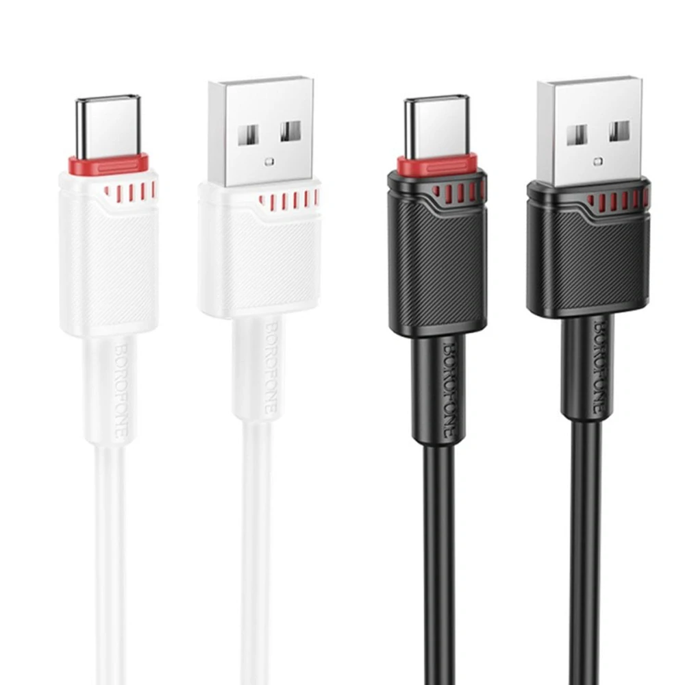 Datový kabel USB typ C 1m Borofone Beneficio Series (BX110) bílý