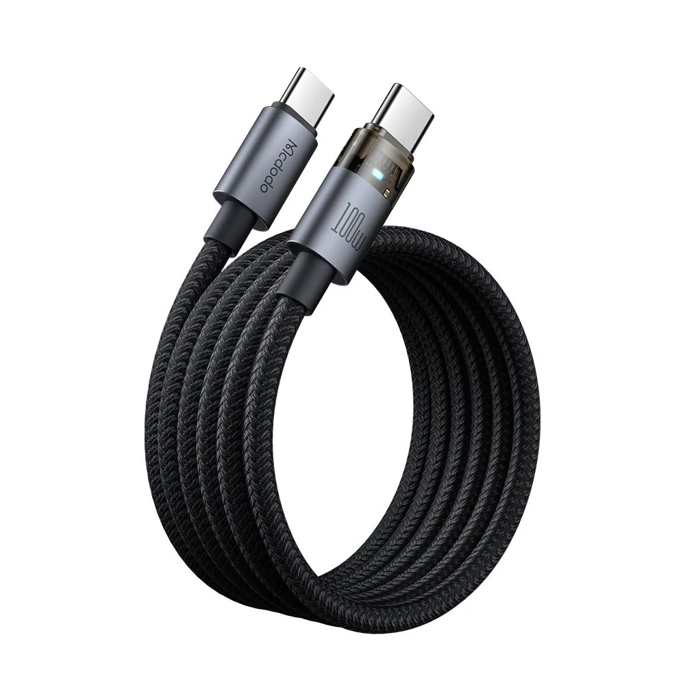 Datový kabel Mcdodo (CA-5580) USB-C na USB-C, 100W, 1.2m - černý