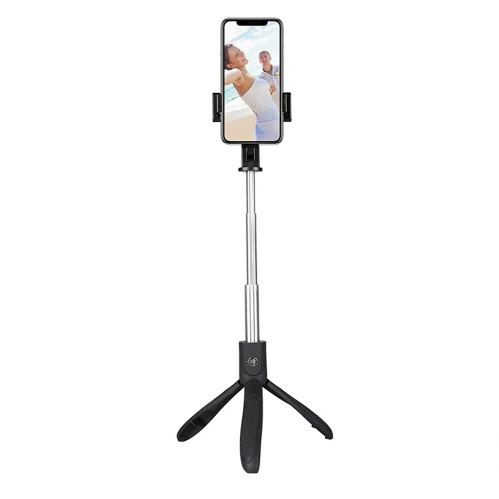 Selfie tyč Tripod Techsuit (K06) Bluetooth, 70 cm – černý