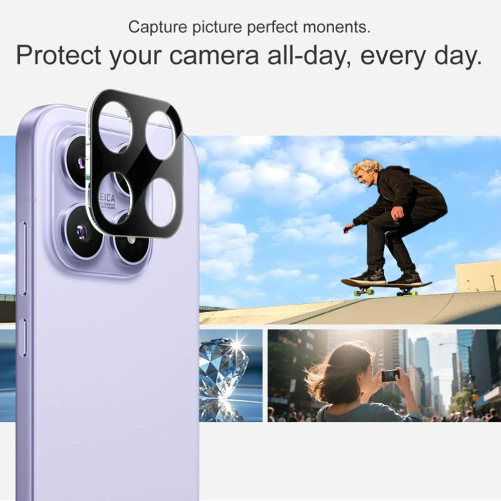 Sklo pro celý fotoaparát Xiaomi 17 – černé