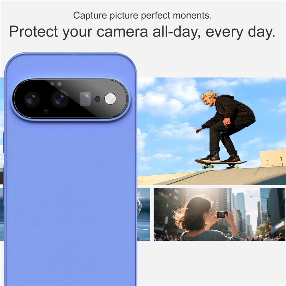 Sklo pro celý fotoaparát Google Pixel 11 – černé