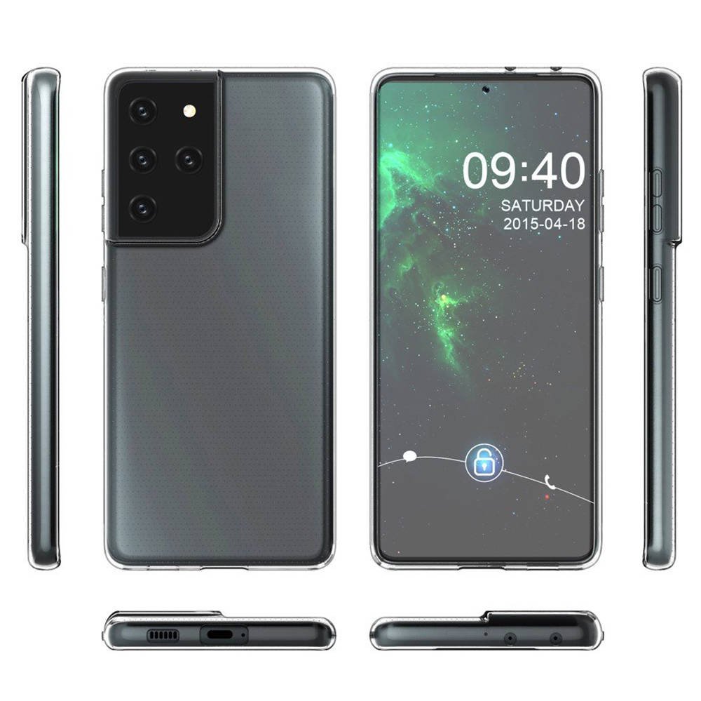 Kryt Samsung Galaxy S21 ULTRA Slim Case Protect 2mm transparent