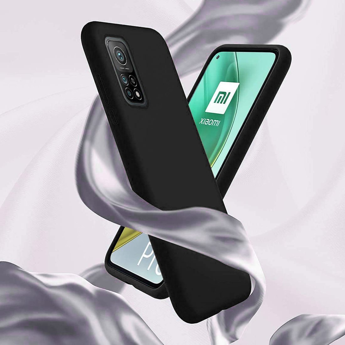 Kryt Xiaomi Redmi Note 10 4G / Redmi Note 10s Silicone case černý