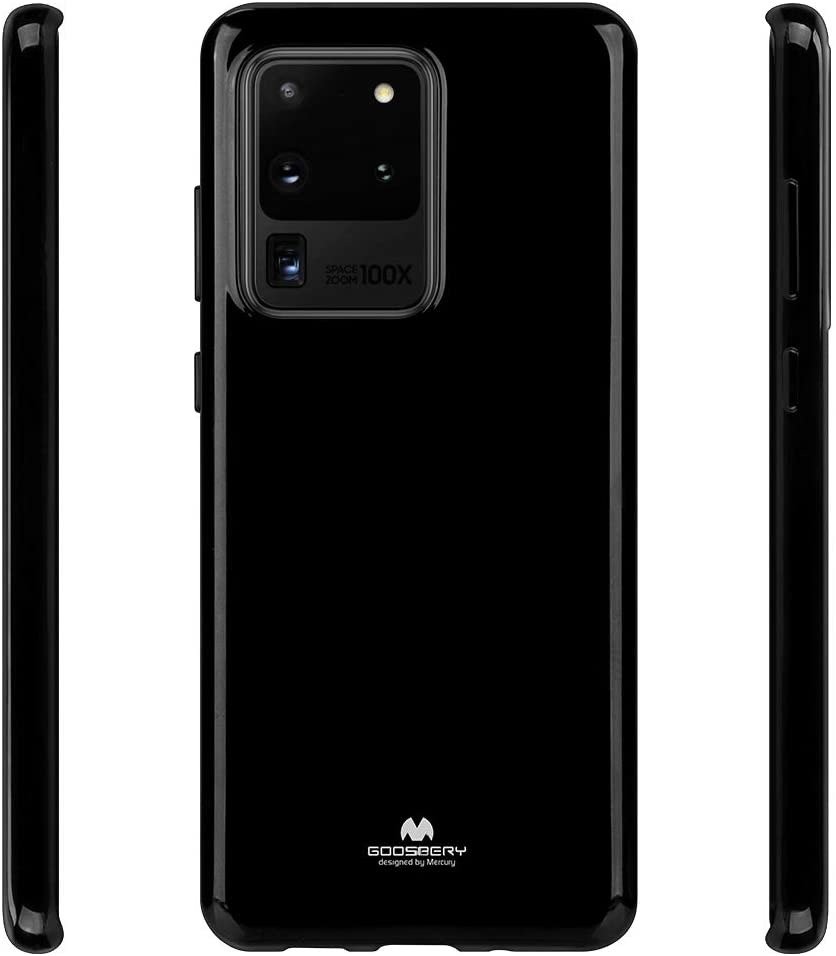 Kryt Samsung Galaxy A55 5G Jelly Case Mercury Silicone černý