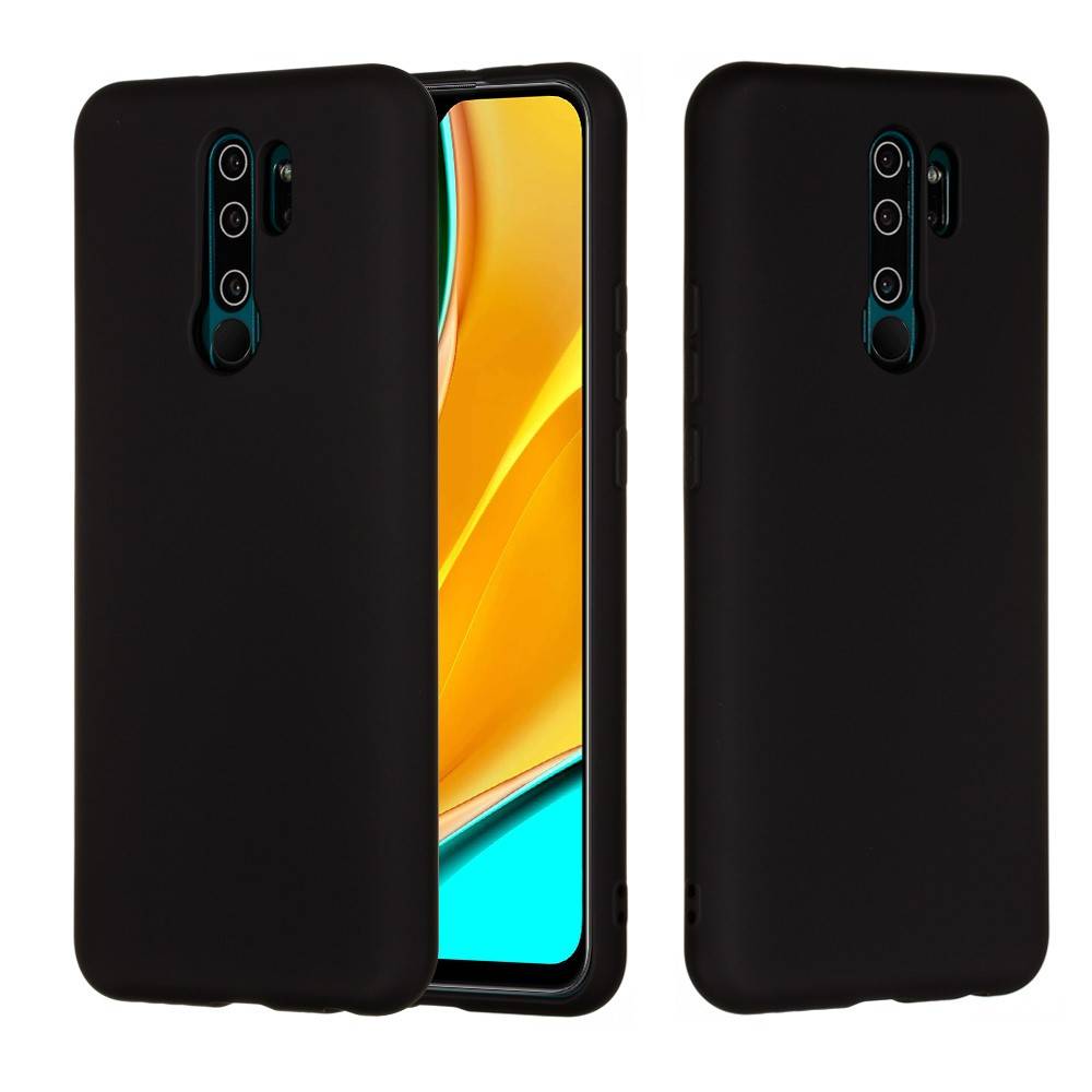 Kryt Xiaomi Redmi 9 silicone černý