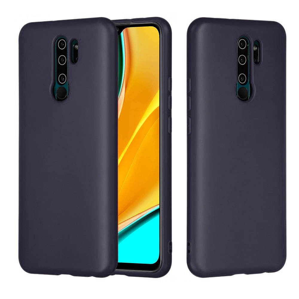 Kryt Xiaomi Redmi 9  Silicone modrý