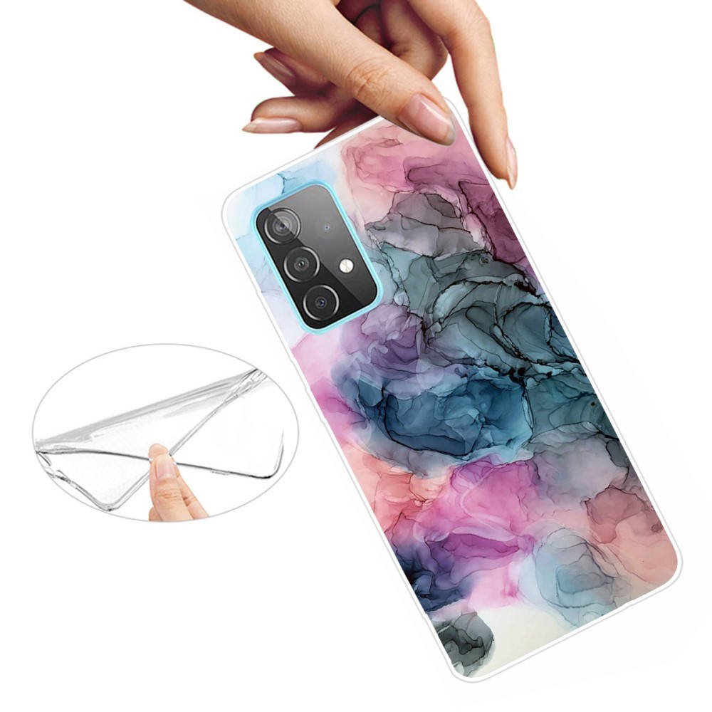 Kryt Samsung Galaxy A32 5G Slim Case Art TPU Protector Marble Pattern Style J
