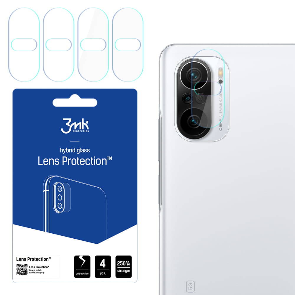 Tvrzené sklo Hybrid Glass na fotoaparát Xiaomi Mi 11i 5G 3MK Flexible Glass Lens