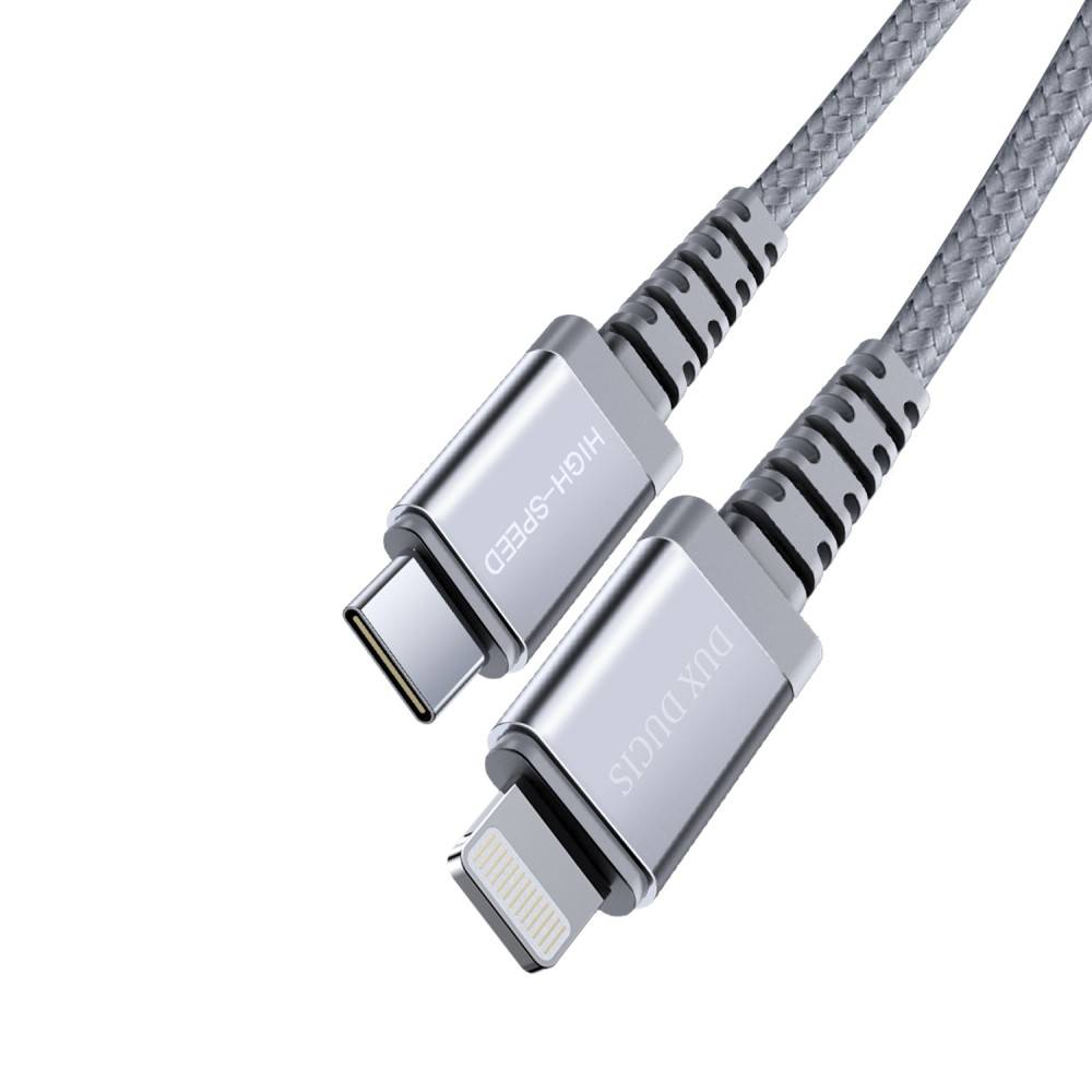 Datový kabel iPhone Lightning-USB C, 18W 3A 1m Dux Ducis Space MFI 
