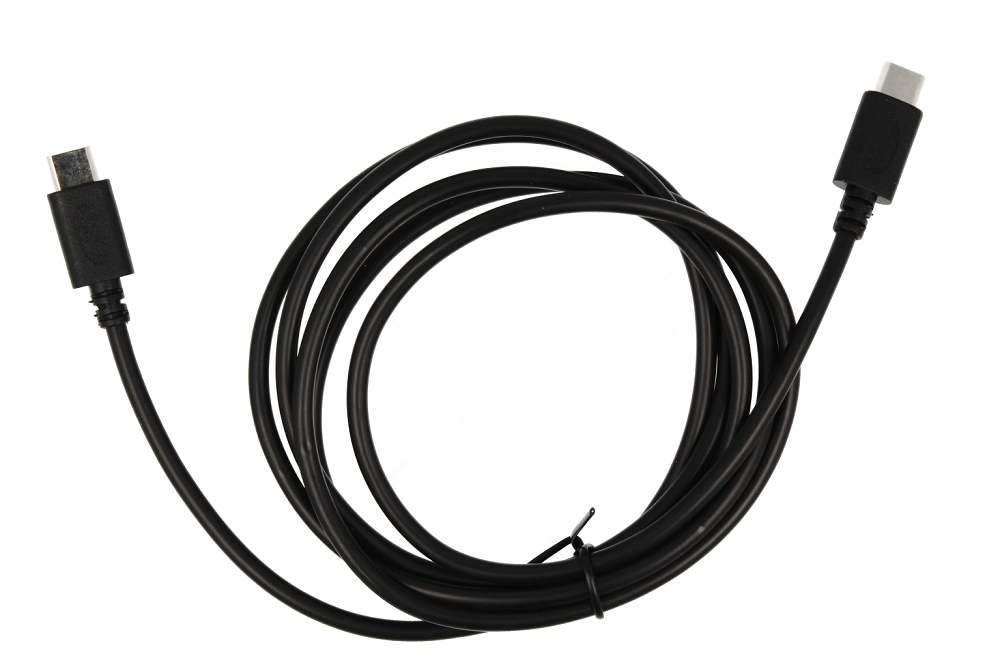 Datový kabel USB TYP C/ TYP C Reverse 3A 1,5m - černý